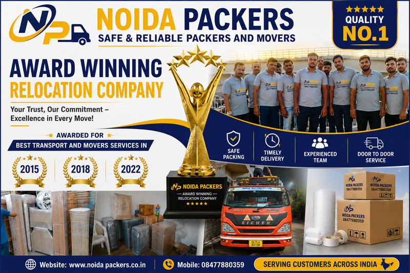 Award Winning Packers and Movers Noida