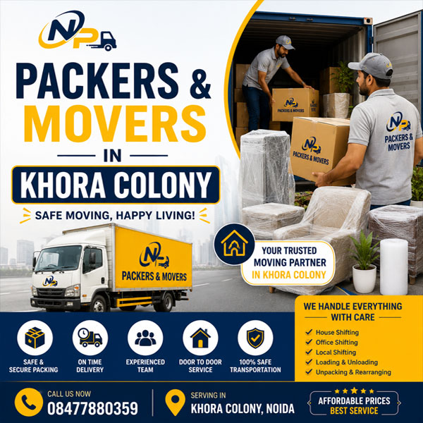 Packers and Movers in Khora Colony